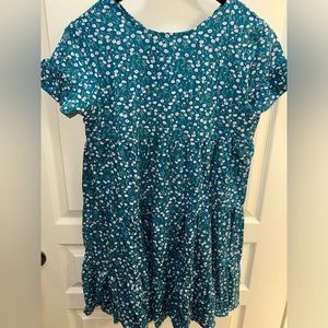 Caribbean Sean floral ruffle dress Size S